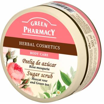 Green Pharmacy Muscat Rose and Green Tea Sugar Scrub 300 ml