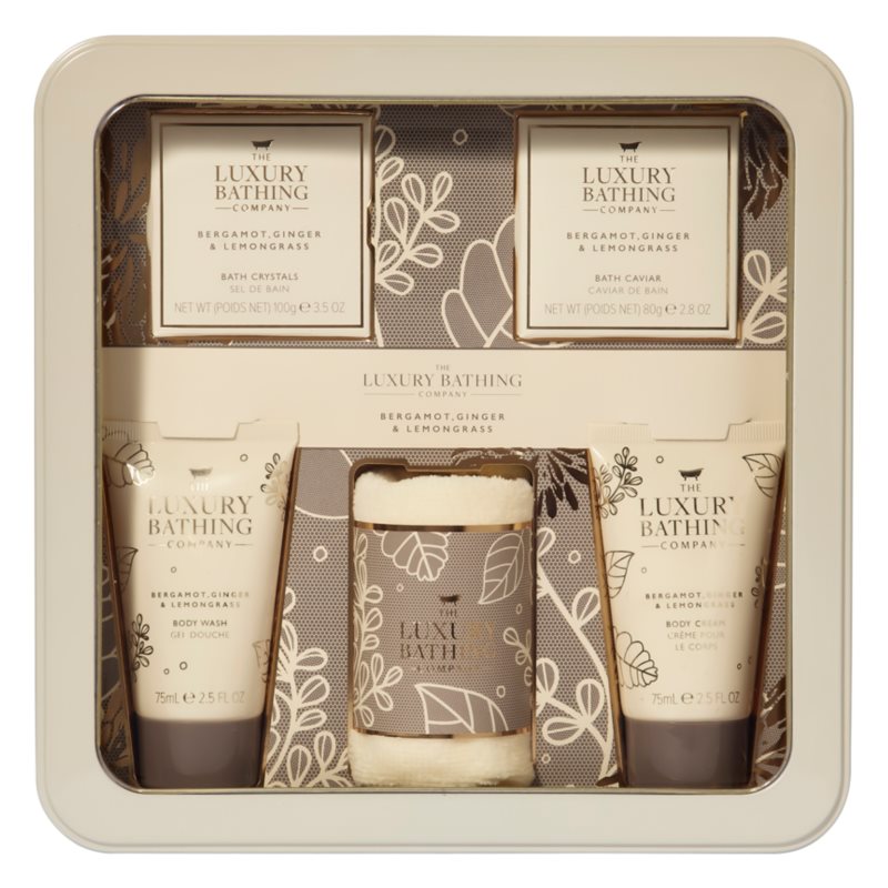 Grace Cole Luxury Bathing Bergamot Ginger & Lemongrass gift set