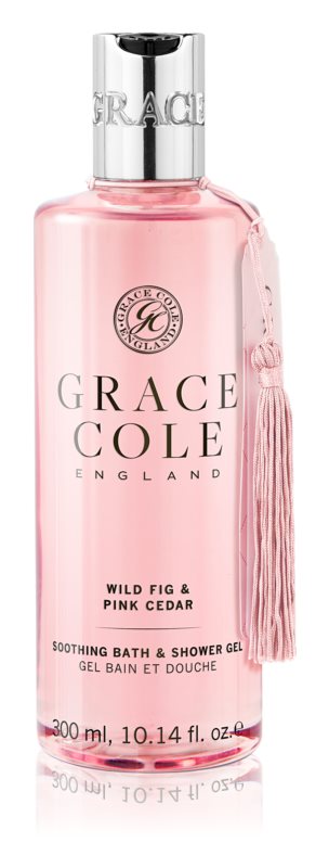 Grace Cole Wild Fig & Pink Cedar soothing bath and shower gel 300 ml