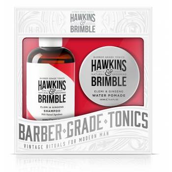Hawkins & Brimble Men's shampoo set 250 ml + hair oil 100 ml