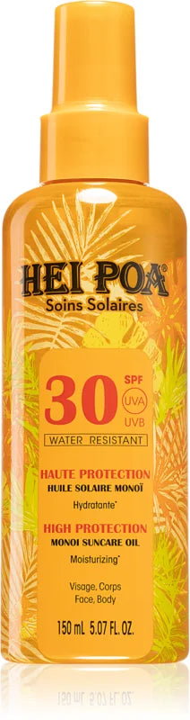 Hei Poa Monoi Suncare spray tan oil SPF 30 - 150 ml
