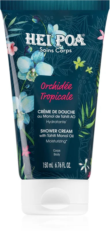Hei Poa Tahiti Monoi Oil Tropical Orchid shower cream 150 ml