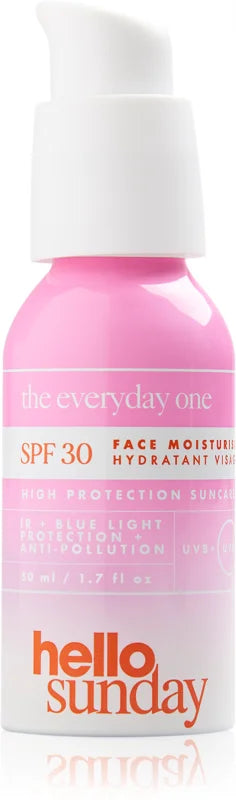 hello sunday the everyday one SPF 30 face sunscreen 50 ml