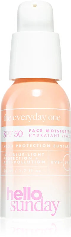 hello sunday the everyday one SPF 50 face sunscreen 50 ml