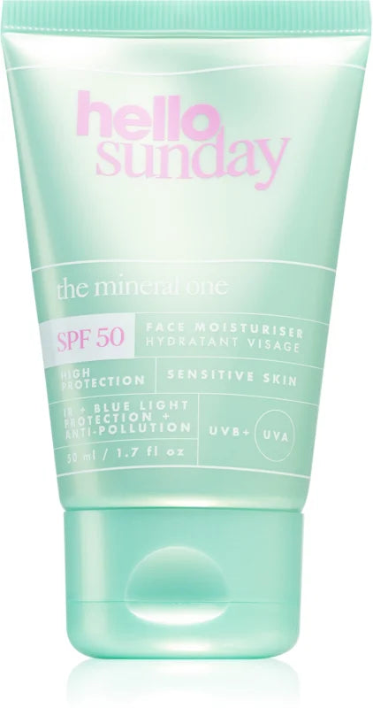 hello sunday the mineral one face tinting cream SPF 50 - 50 ml