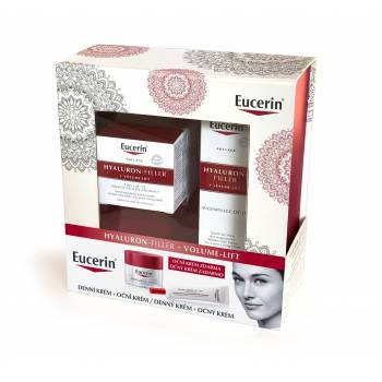 Eucerin Hyaluron-Filler + Volume-Lift Day Cream + Eye Cream Gift Set