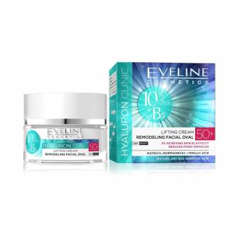 Eveline Hyaluron Clinic 50+ Day & Night Cream 50 ml
