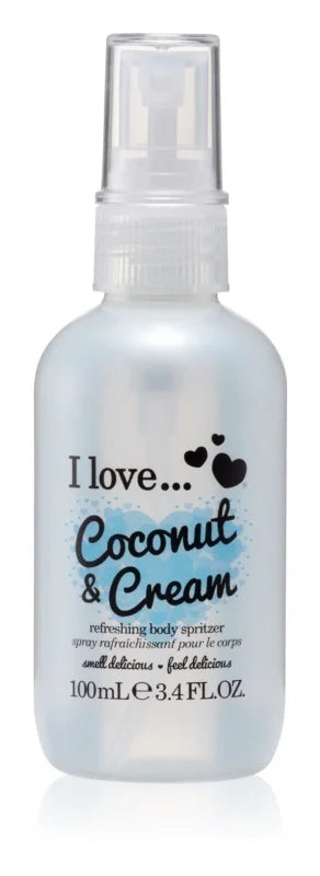 I love... Coconut & Cream refreshing body spray 100 ml