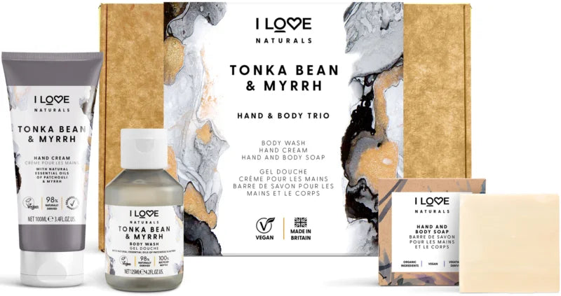 I love... Natural Shower Collection gift set