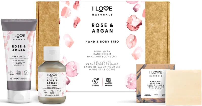 I love... Natural Shower Collection gift set