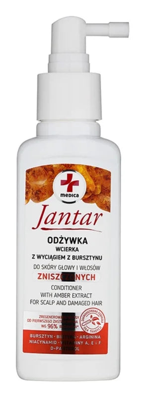 Ideepharm Medica Jantar conditioner spray for damaged hair 100 ml