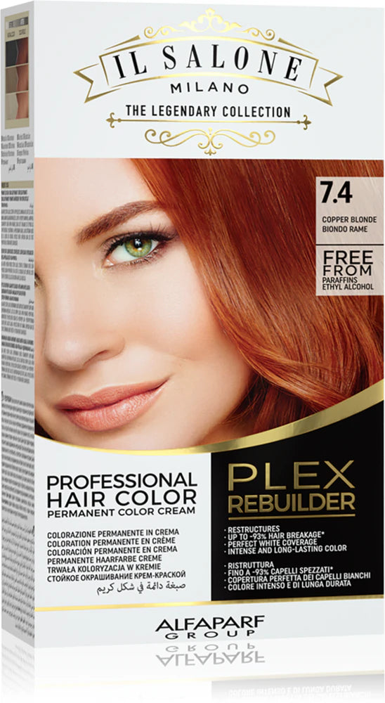 Alfaparf Milano Il Salone Milano Plex Rebuilder professional permanent hair color