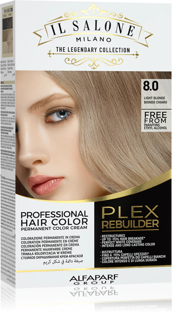Alfaparf Milano Il Salone Milano Plex Rebuilder professional permanent hair color