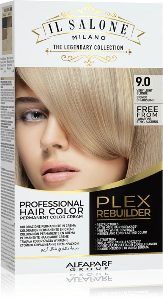 Alfaparf Milano Il Salone Milano Plex Rebuilder professional permanent hair color
