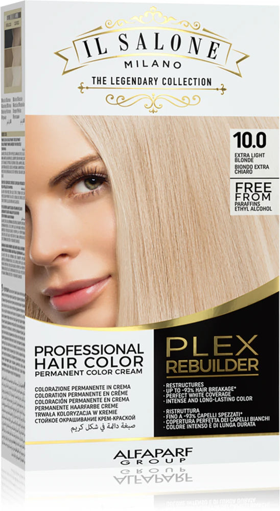 Alfaparf Milano Il Salone Milano Plex Rebuilder professional permanent hair color