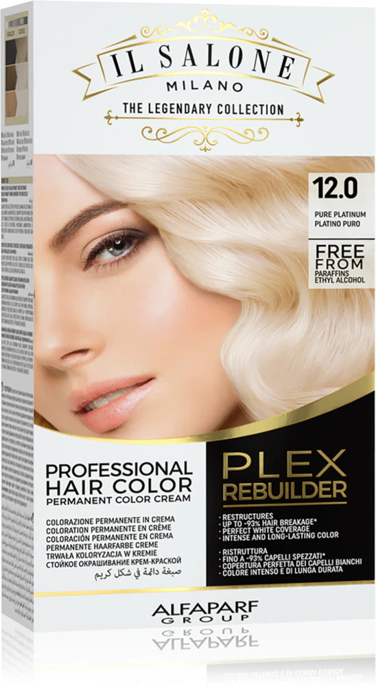 Alfaparf Milano Il Salone Milano Plex Rebuilder professional permanent hair color