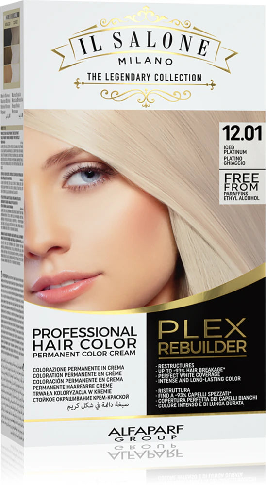 Alfaparf Milano Il Salone Milano Plex Rebuilder professional permanent hair color