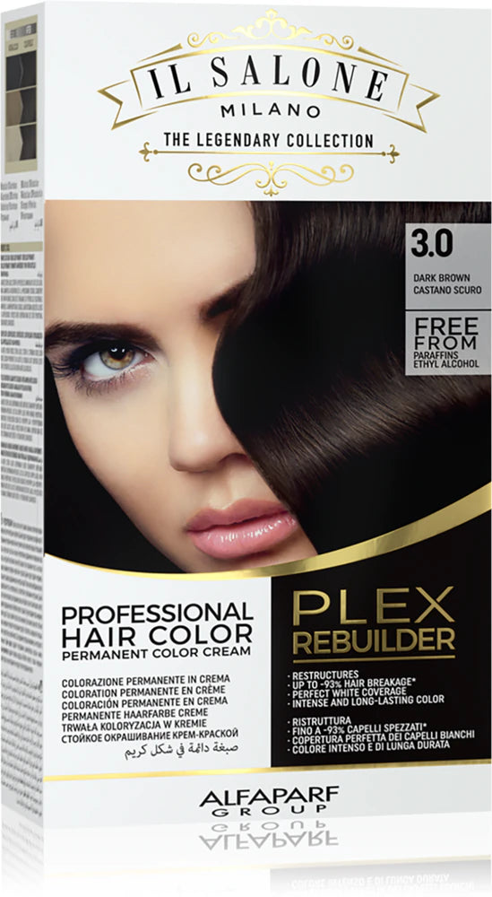 Alfaparf Milano Il Salone Milano Plex Rebuilder professional permanent hair color