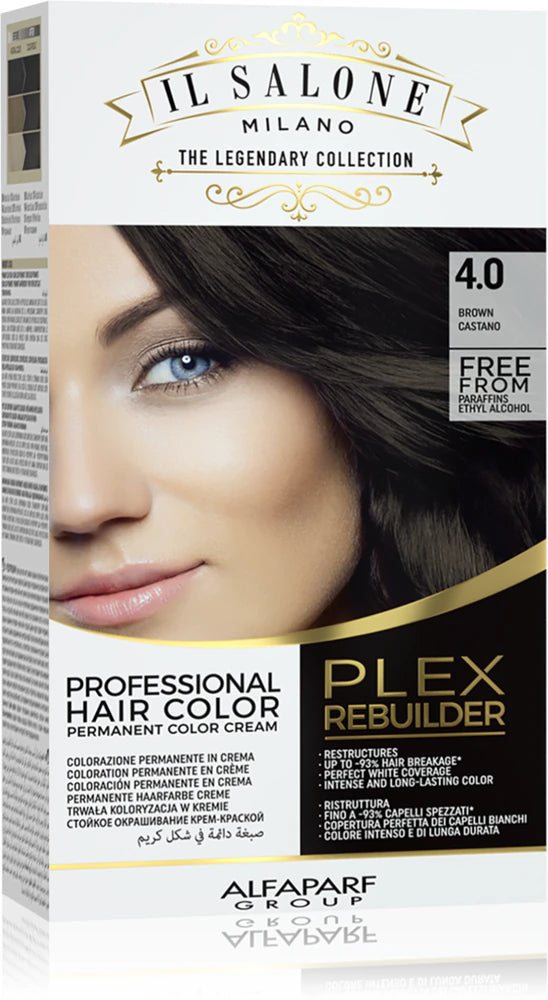 Alfaparf Milano Il Salone Milano Plex Rebuilder professional permanent hair color