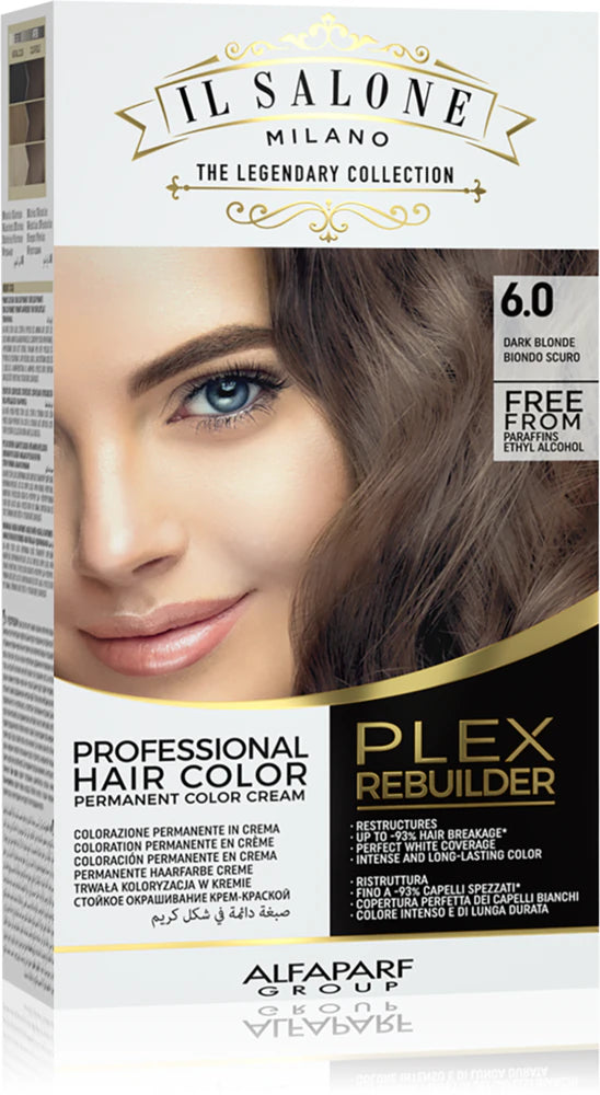 Alfaparf Milano Il Salone Milano Plex Rebuilder professional permanent hair color
