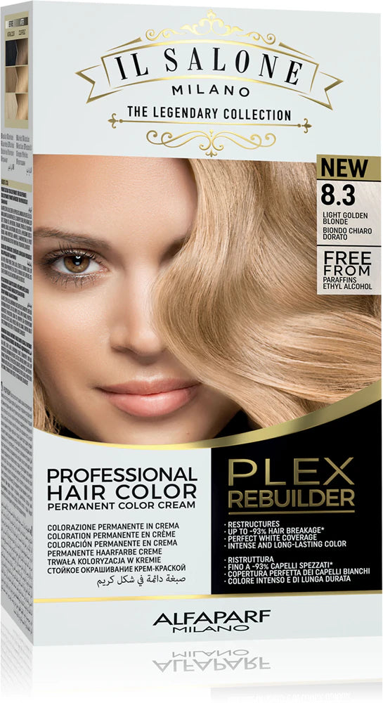 Alfaparf Milano Il Salone Milano Plex Rebuilder professional permanent hair color