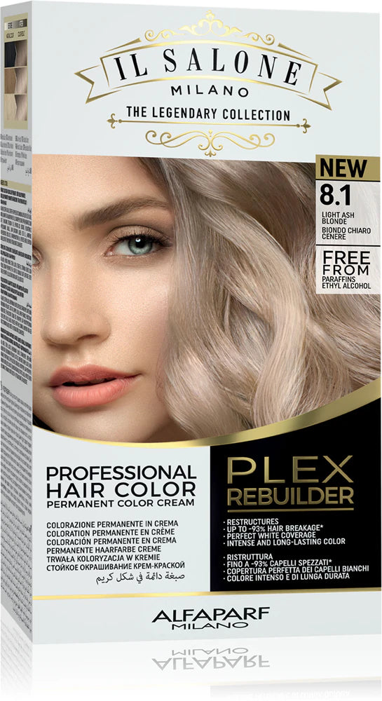 Alfaparf Milano Il Salone Milano Plex Rebuilder professional permanent hair color