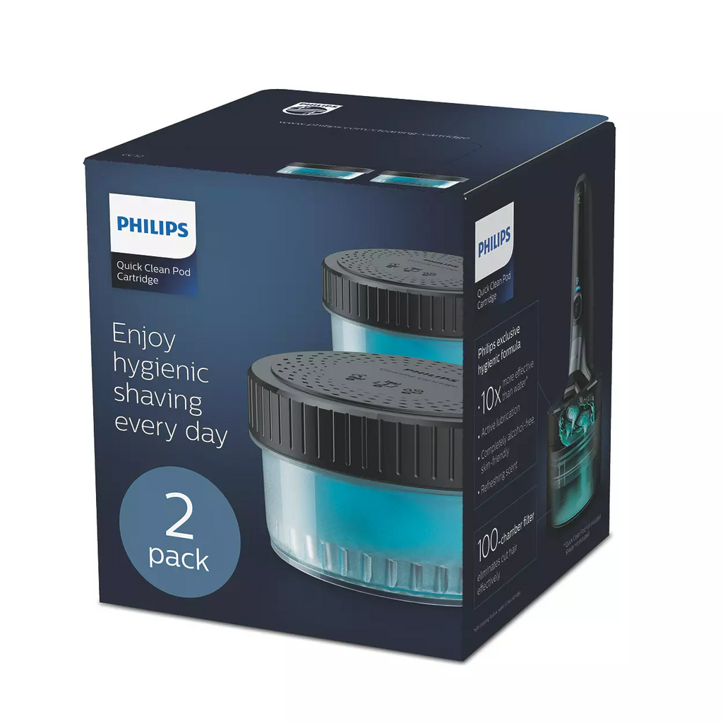 Philips Quick Clean Pod Cartridge CC12 - 2 pack