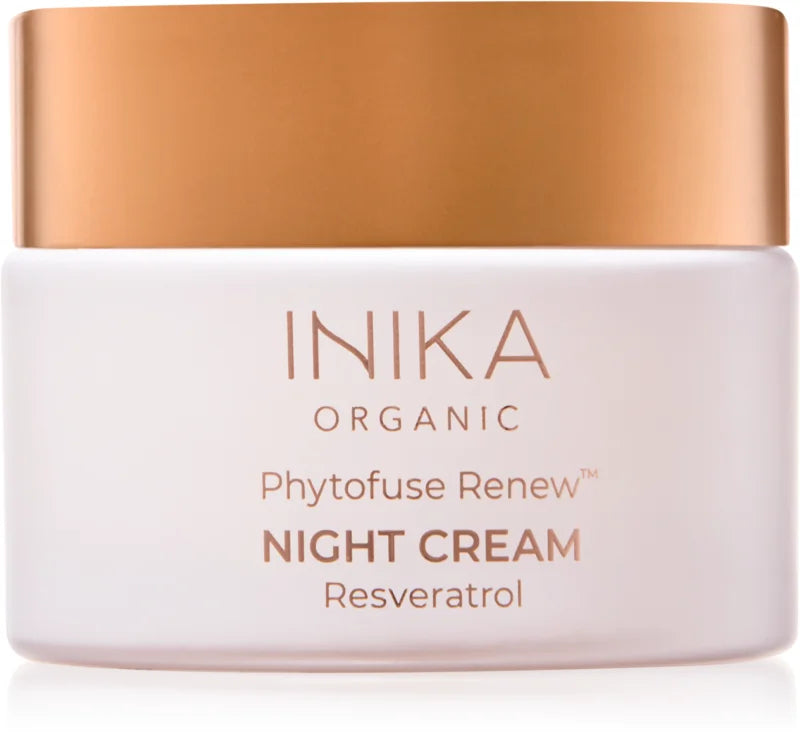 INIKA Organic Phytofuse Renew night cream Resveratrol 50 ml