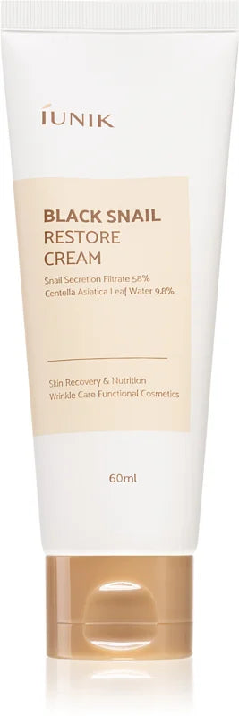 iUnik Black Snail Restore Cream 60 ml
