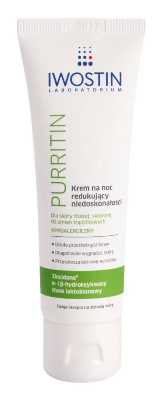 iwostin Purritin Night cream 40 ml