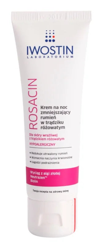 iwostin Rosacin Night cream reducing redness 40 ml