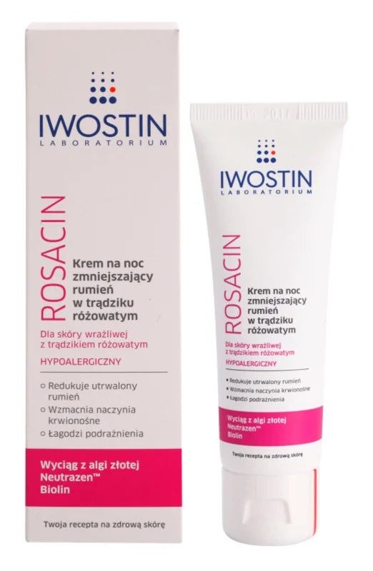 iwostin Rosacin Night cream reducing redness 40 ml