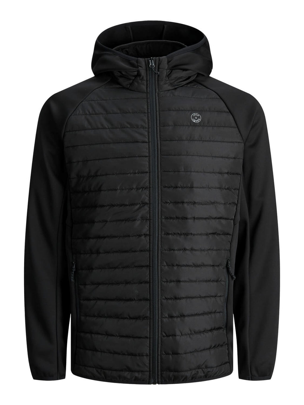 Jack&Jones PLUS JJEMULTI men's jacket Black