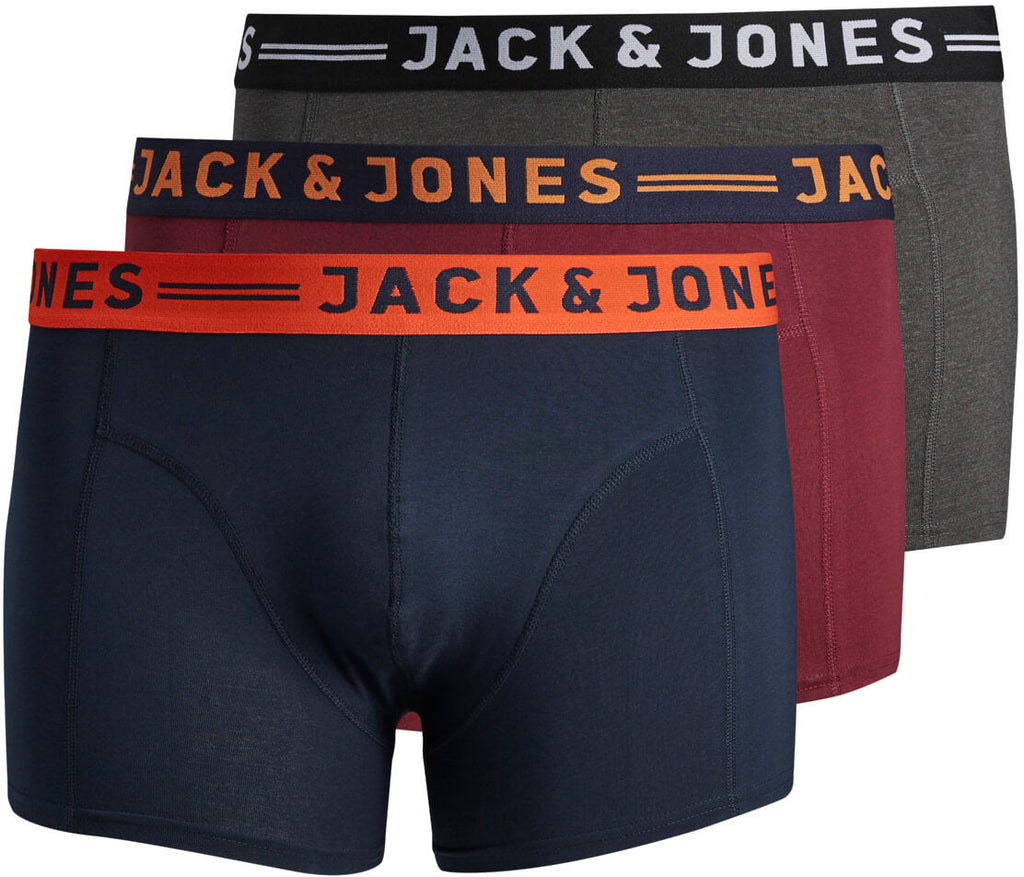 Jack&Jones PLUS 3 PACK - JACLICHFIELD men's boxers