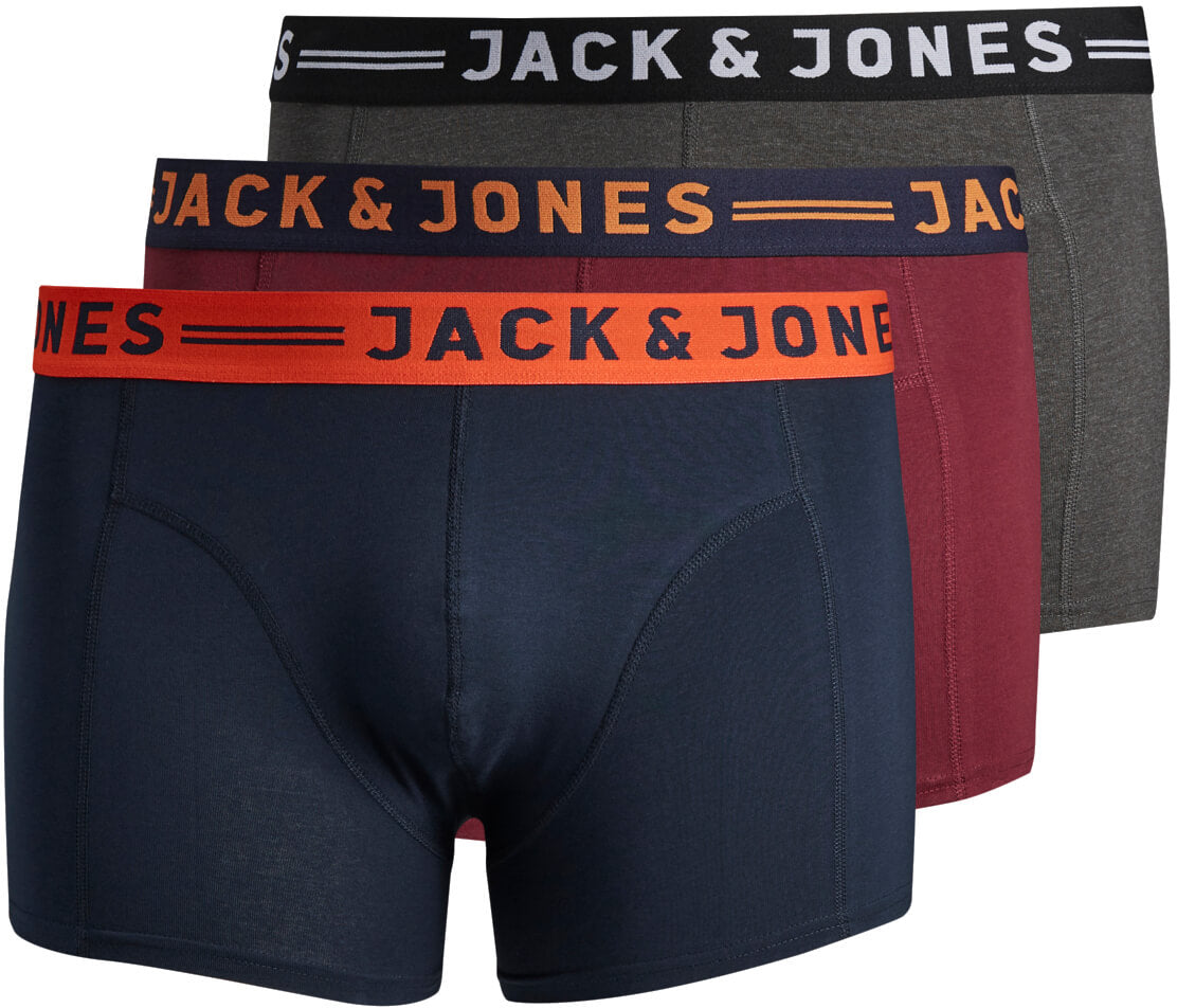 Jack&Jones PLUS 3 PACK - JACLICHFIELD men's boxers