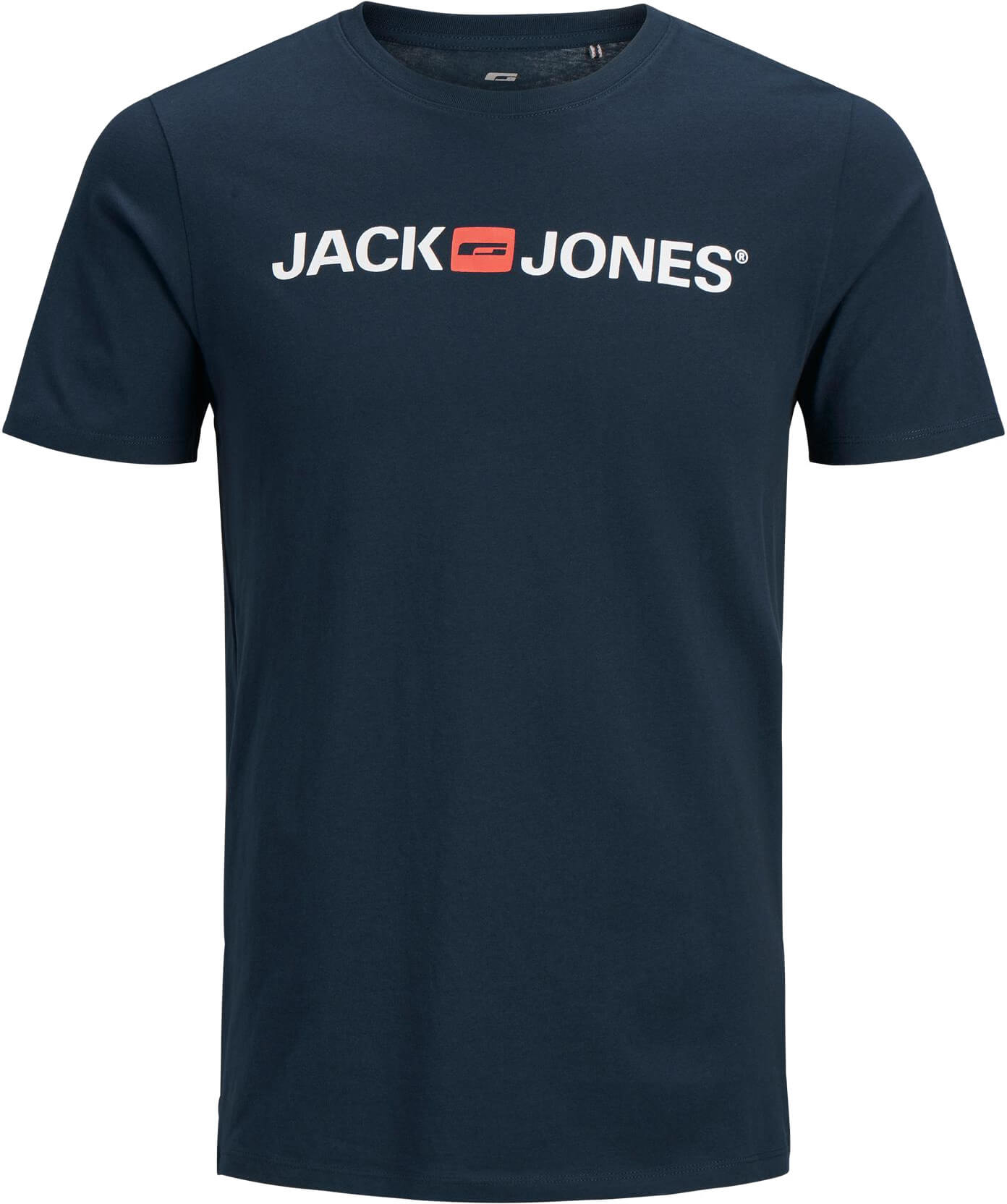 Jack&Jones PLUS Men's T-shirt JJECORP Regular Fit Navy Blazer