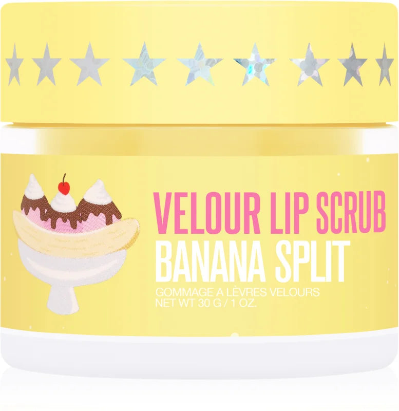 Jeffree Star Cosmetics Banana Split Velour Lip Scrub 30 g