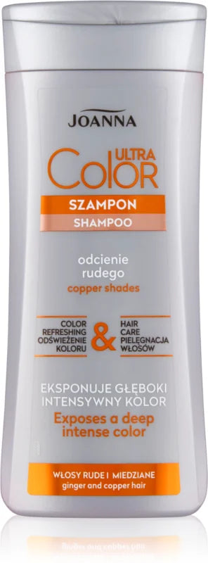 Joanna Ultra Color shampoo for copper hair shades 200 ml