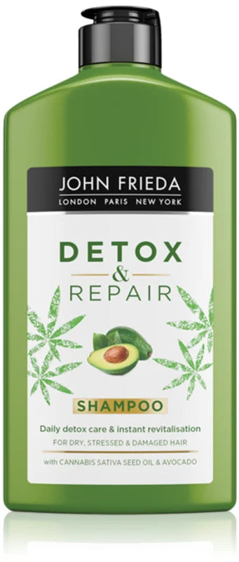 John Frieda Detox & Repair shampoo for damaged hair 250 ml