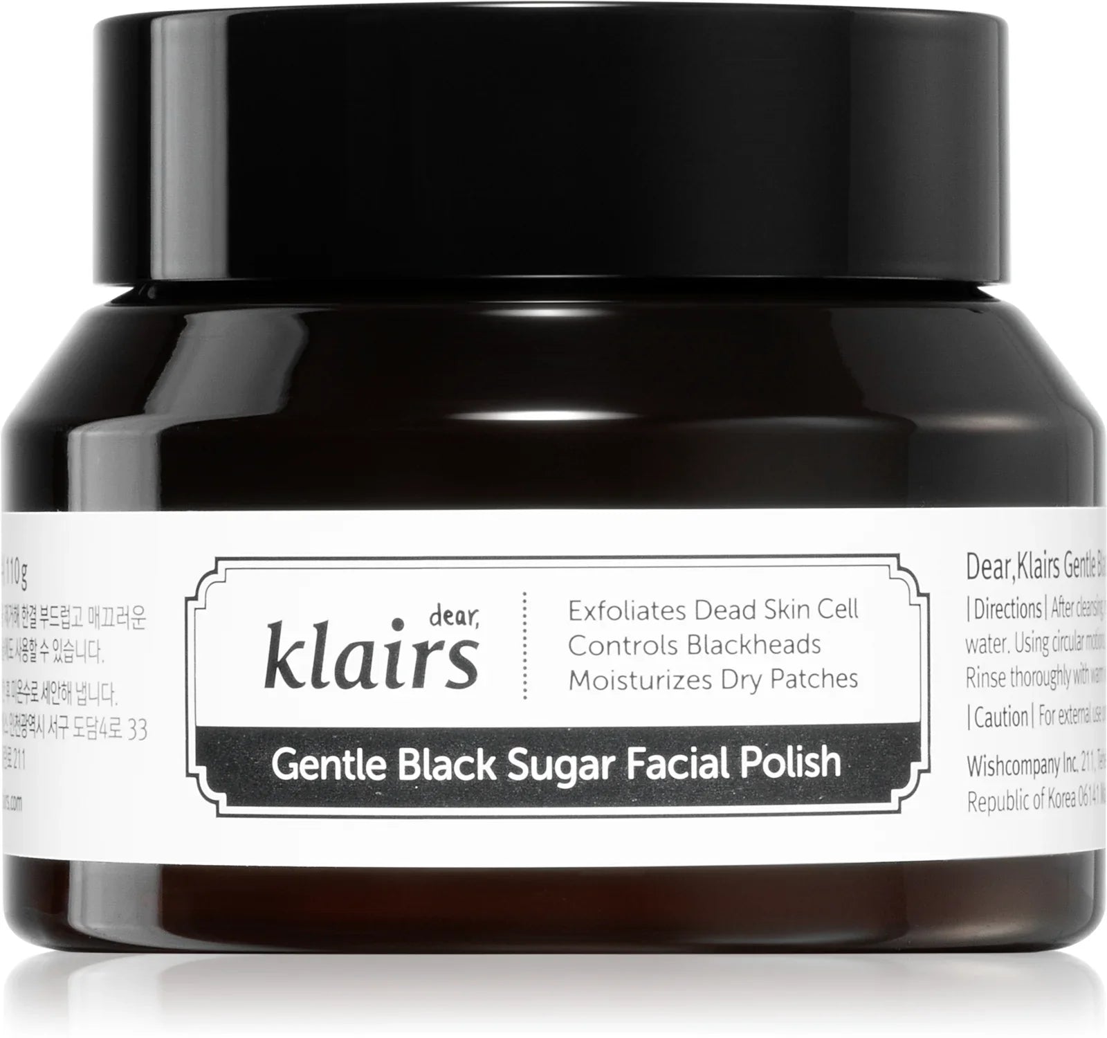 Klairs Gentle Black Sugar Facial Polish 110 g