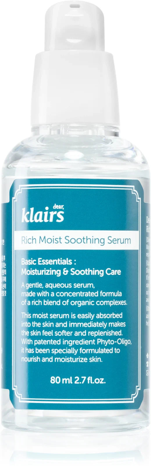 Klairs Rich Moist Soothing Serum 80 ml