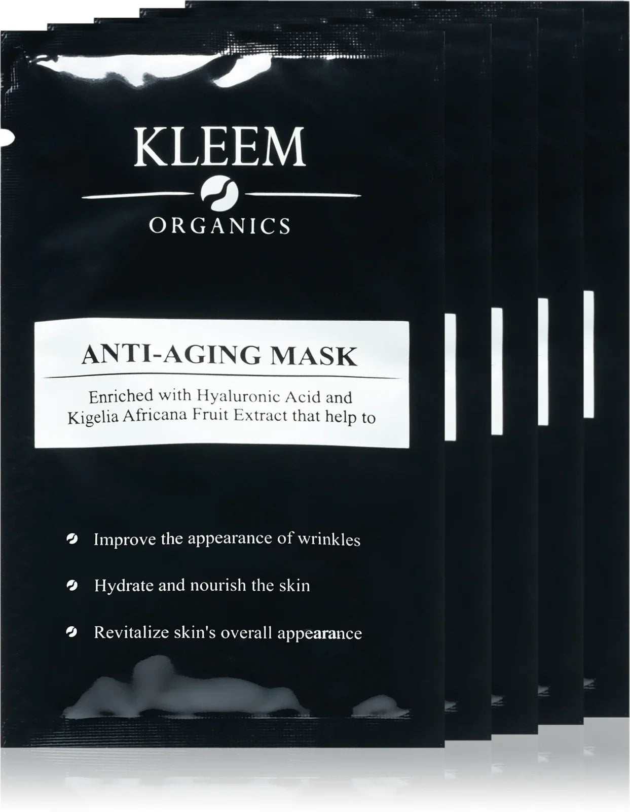 Kleem Organics Anti-Aging Mask 5 pcs