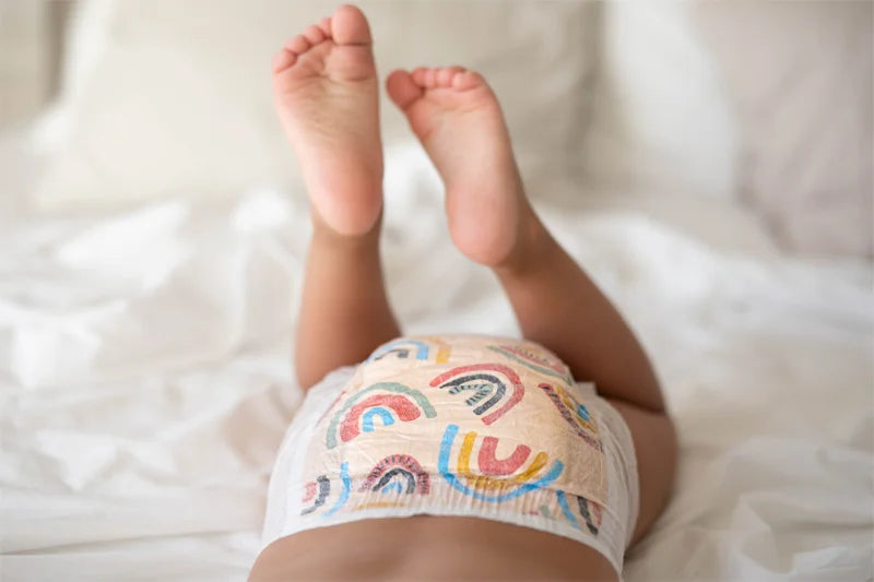 Kolorky Day Rain & Rainbow disposable ECO diapers