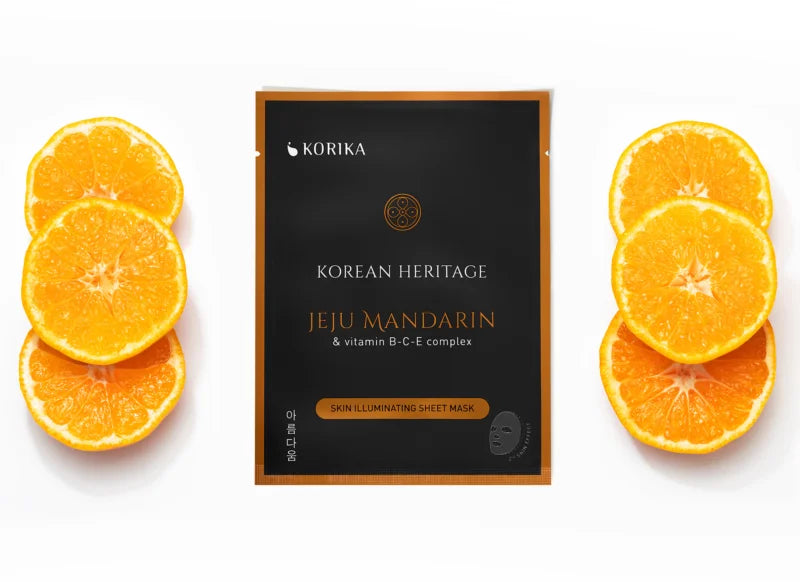 KORIKA Korean Heritage Set of 5 Skin Illuminating Face Sheet Masks