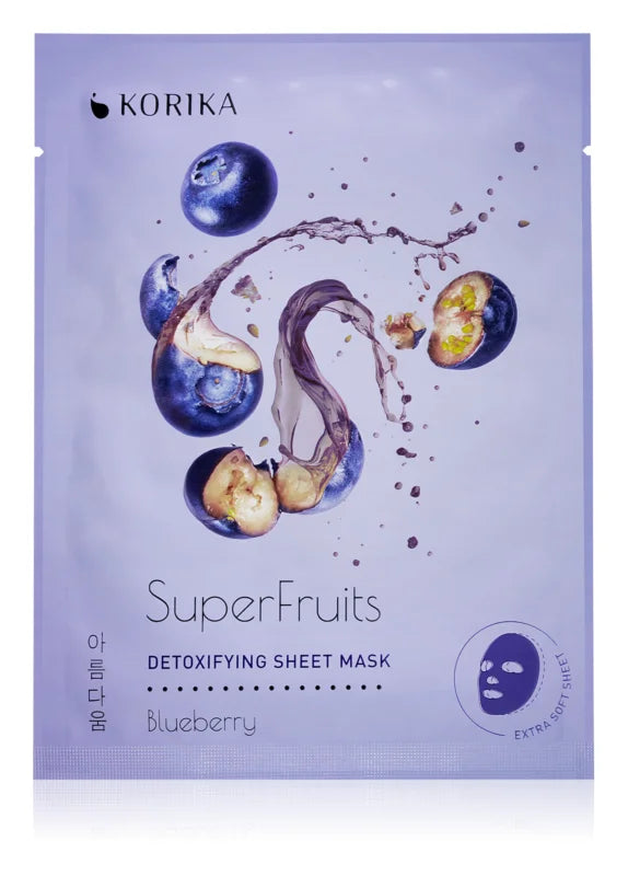 KORIKA SuperFruits Everyday Set of 7 Face Sheet Masks