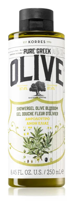 Korres Pure Greek Olive & Olive Blossom shower gel 250 ml