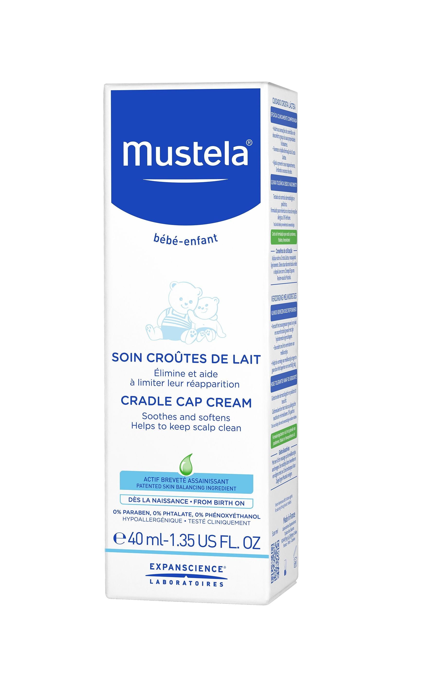 Mustela Cradle Cap Cream 40 ml