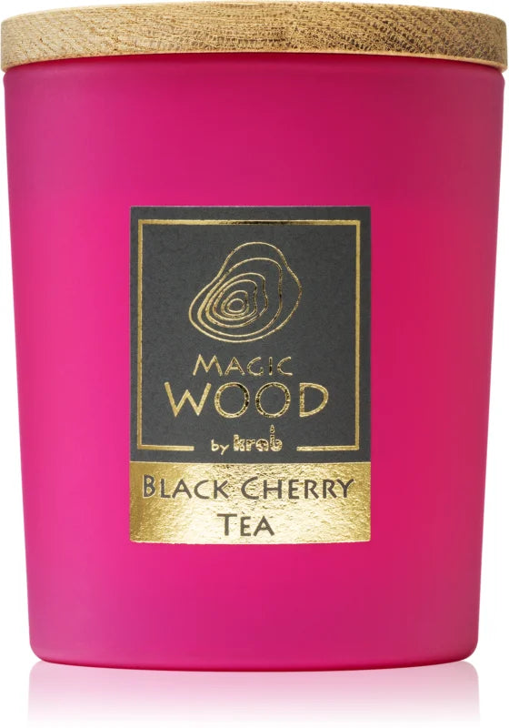 Krab Magic Wood Black Cherry Tea scented candle 300 g