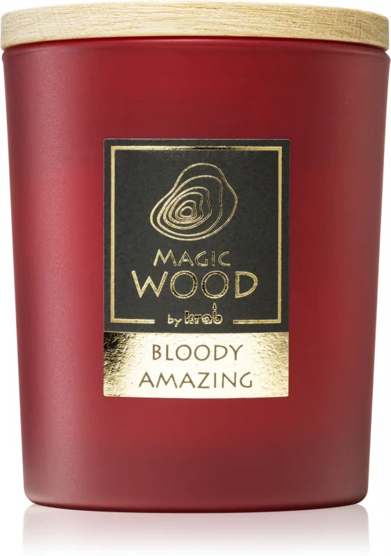 Krab Magic Wood Bloody Amazing scented candle 300 g