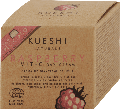 KUESHI NATURALS day cream raspberry Vitamin C, 50 ml